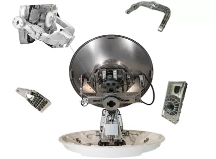 Marine cnc machining componets