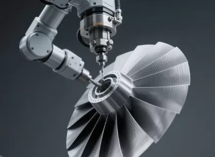 Five-axis CNC machining of turbine blades.png